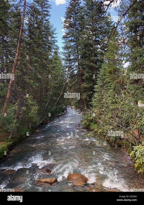 Snake River In Colorado Stock Photo Alamy