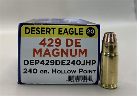 Magnum Research Desert Eagle 429 De Magnum 240gr Jhp 20box