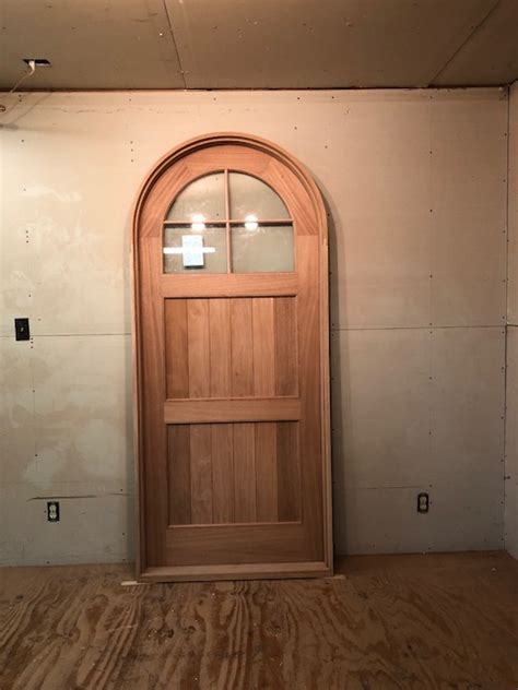 These hardened arch top interior doors are generally made of stainless steel, mdf, solid wood, tempered glass, and many more to offer. Wood Custom Arched Top Doors - Jim Illingworth Millwork, LLC