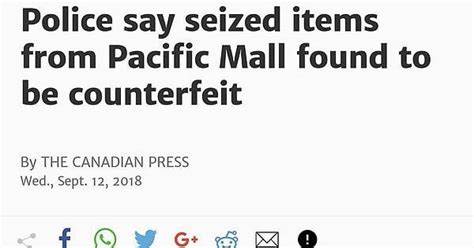 Shocking Counterfeit Goods At Pacific Mall Markham