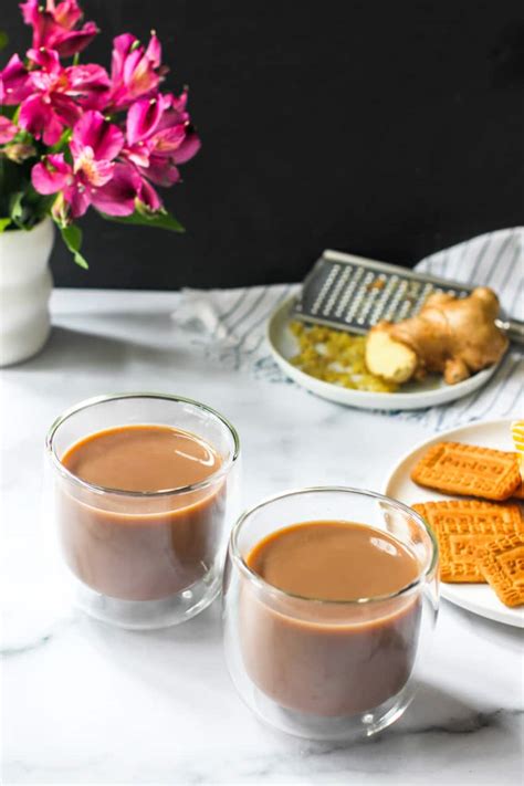 The Best Ginger Tea Adrak Chai Recipe Ministry Of Curry Free Press