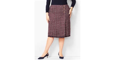 Talbots Tweed Pencil Skirt Amal Clooney Red Outfit At Nobel Peace