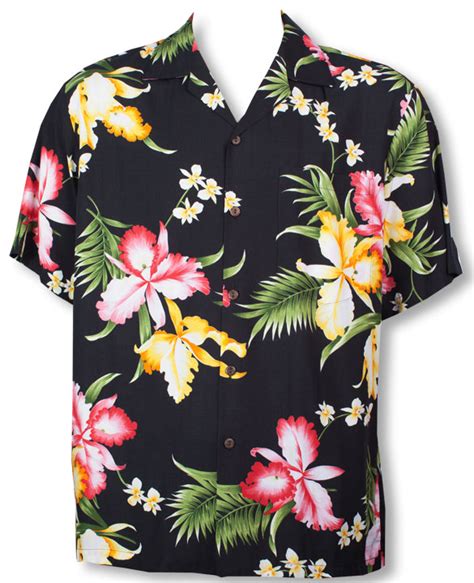Aloha Orchid Men S Hawaiian Shirt