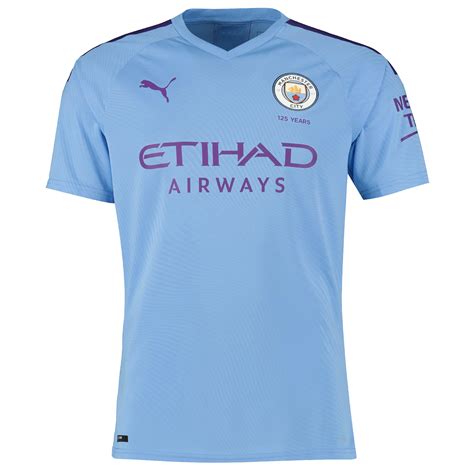 Puma Official Mens Manchester City Fc Authentic Home Football Shirt