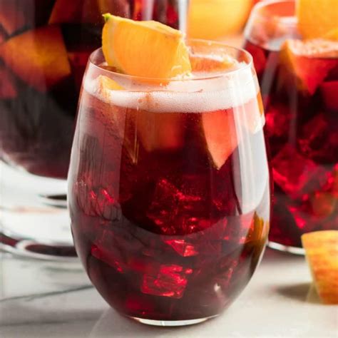 Sparkling Red Wine Sangria Recipe ⋆ Real Housemoms