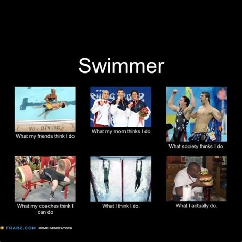 Being A Swimmer So Misunderstood Swimming Funny Swimming Memes Swimming Jokes