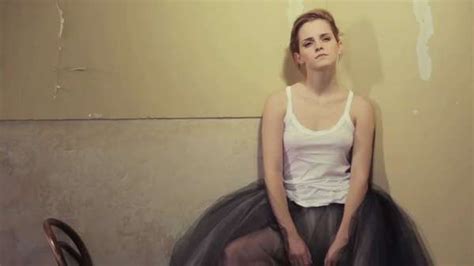 Video Emma Watson In Glamour Uk Behind The Scenes Look At Photo Shoot