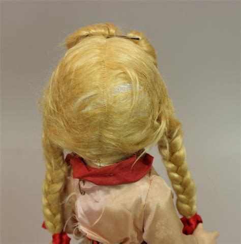 17 All Original Unmarked 1940s Composition Cowgirl Doll