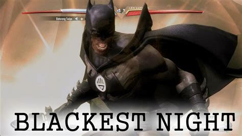 Injustice Gods Among Us Blackest Night Batman Super Attack Moves