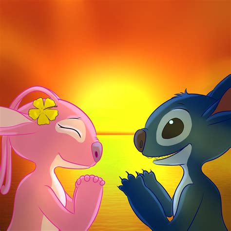 Angel and Stitch by SolarFoofy on DeviantArt