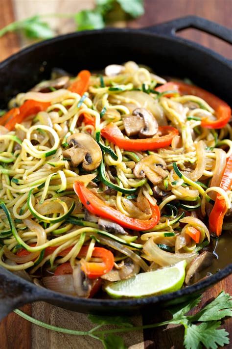 Check spelling or type a new query. 20 Fun and Easy Zucchini Noodle Recipes - Savory Lotus ...
