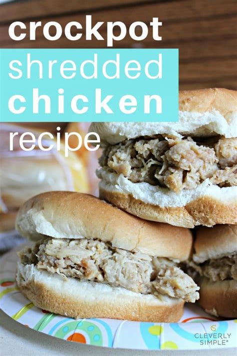 25 Easy Shredded Chicken Recipes In Crock Pot Pictures Chicken Recipes