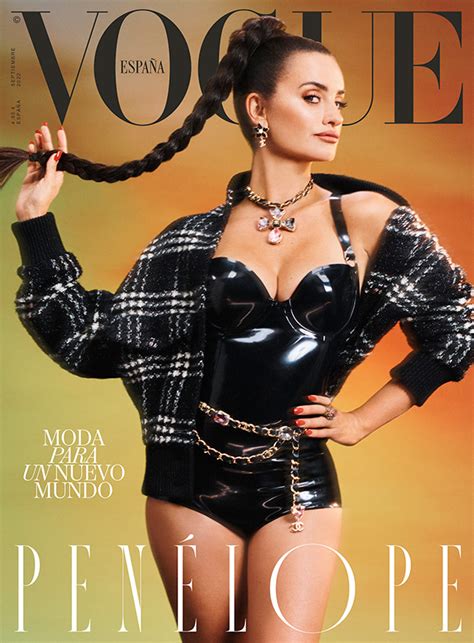 Penelope Cruz Is Sexier Than Ever In Latex Corset For Cover Of Vogue Spain Photos Times