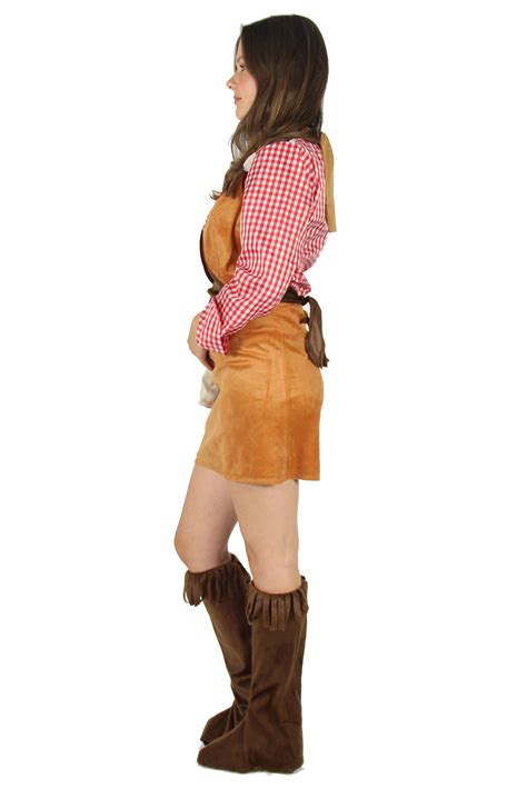 Cowboy Kostüm für Damen Größe XS XXL sexy Western Kleid Cowgirl zu