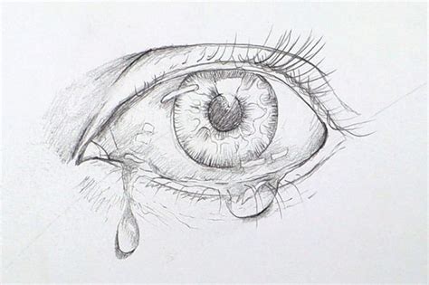 How To Draw Tears Learn How To Make A Realistic Tear Drop Drawing