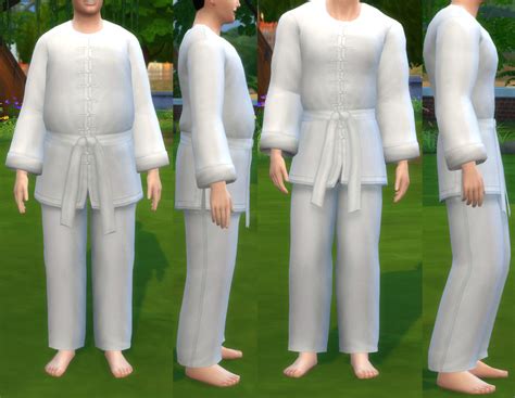 Mod The Sims Sim Fu Uniform Ts3 Wa