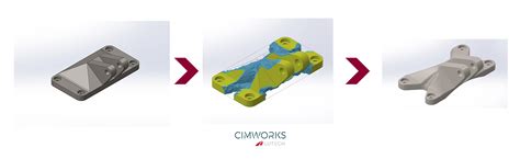 Cómo funciona la herramienta de optimización topológica en SOLIDWORKS