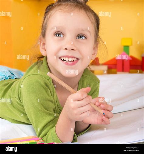 Girls In Paint Stock Photo Alamy