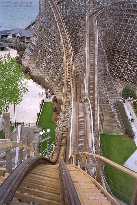Mean Streak At Cedar Point Ohio One Of The Many Roller Coasters At This