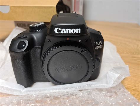 Aparat Fotograficzny Canon Eos 4000d Ef S 18 55mm F35 56 Karta Czechowice Dziedzice • Olxpl
