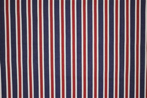 Blue Red And White Striped Fabric Striped Curtain Fabric Striped Fabrics How To Make Curtains