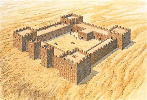 Late Roman Fort At Qasr Bshir Jordan C Ad 300 Brian Delf
