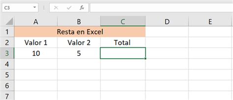¿cómo Restar En Excel Te Enseñamos Todos Los Métodos