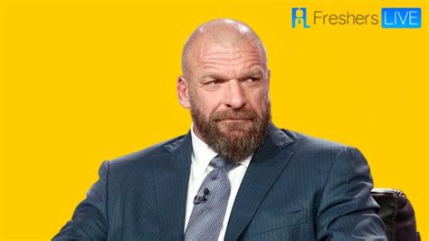 Triple H Net Worth 2023 Biography Age Height Weight Career Wife