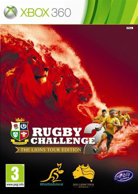 Rugby Challenge 2 The Lions Tour Edition Boxarts For Microsoft Xbox