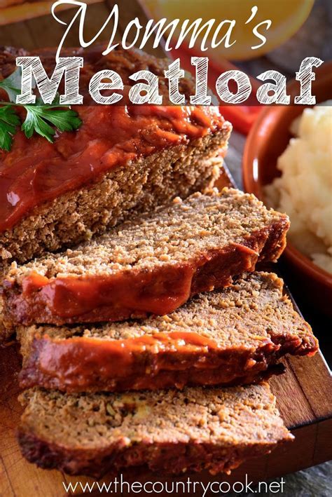 Thicker takes longer and thinner cook faster. Momma's best meatloaf | Recipe | Best meatloaf, Cooking ...