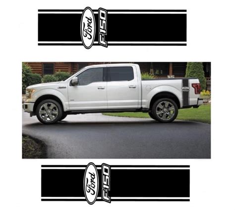 Bedside Graphics Kit Set Of 2 Fits Ford F 150 Decal Sticker Custom