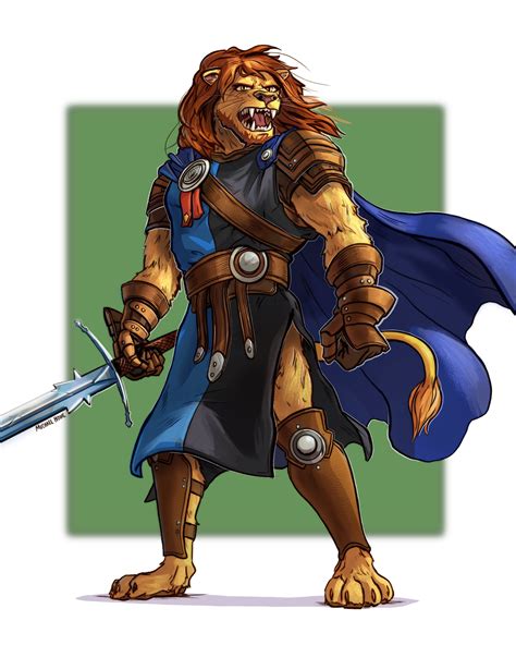 Lion Warrior By Michaelhowe On Newgrounds