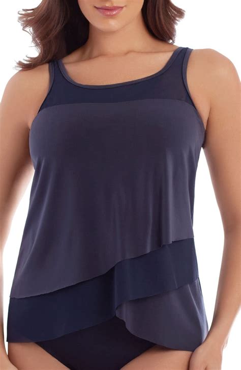 Miraclesuit Illusionists Mirage Underwire Tankini Top Nordstrom