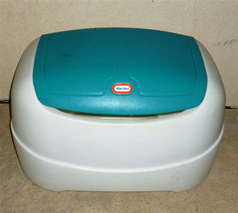 Vintage little tikes vintage football toy box/storage tailgate cooler hamper usa. Little Tikes Storage Bin • Cabinet Ideas