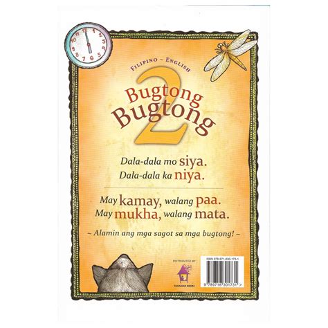 Bugtong Bugtong 2 More Filipino Riddles Ink Book Nook