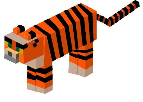 Minecraft Mob Ideas Tigers By Dylan613 On