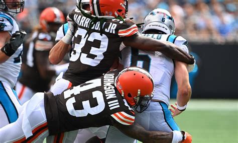 Nfl Power Rankings Panthers Slip After Week 1 Loss To Browns