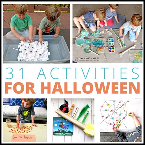 Free Halloween Activities For Preschoolers