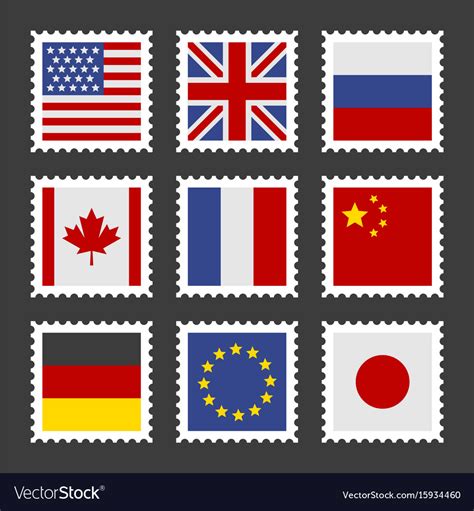 Luxury Postage Stamps From Various Countries Spur