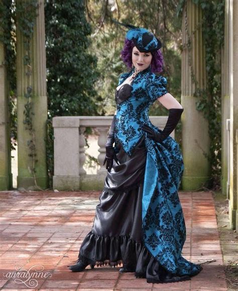 La Contessa Gothic Steampunk Masquerade Ball Gown By Auralynne