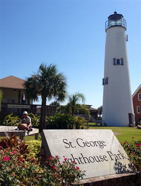 St George Island Fl Florida Lighthouses Florida Beaches City Beach