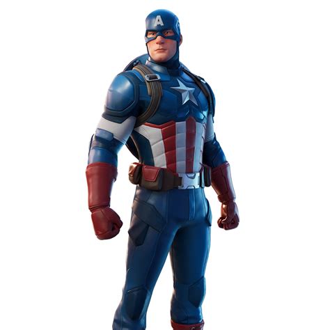 Fortnite Captain America Skin - Character, PNG, Images - Pro Game Guides