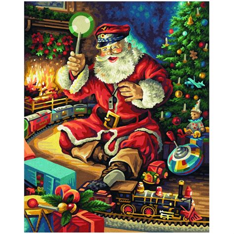 Premium Paint By Numbers Christmas Picture 2013 Schipper From
