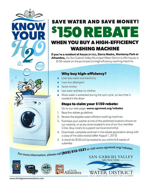 Rebates On Washing Machines