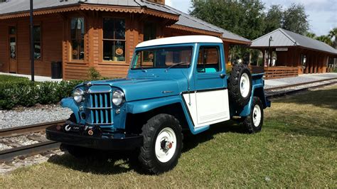1963 Willys Pickup 230 6 4x4 With Dual Pto Winches Willys Willys