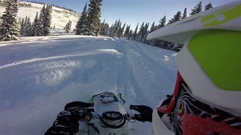 Snowmobiling Deep Powder Tonys Grove 2 Youtube