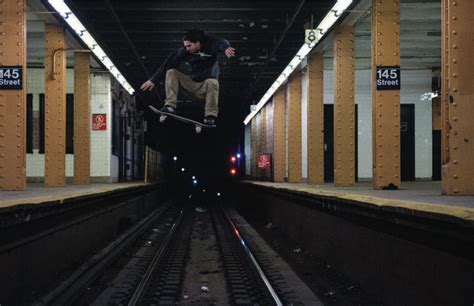 See Photographs That Capture The Thrill Of Skateboarding In New York