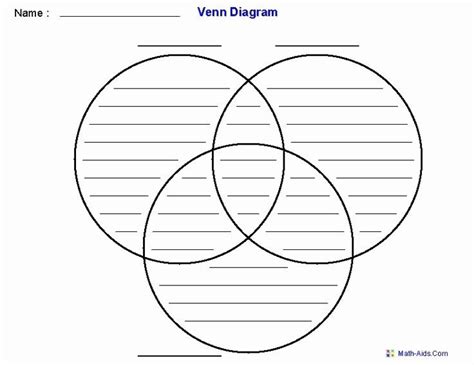Venn Diagram To Print In 2020 With Images Venn Diagram Template