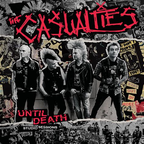 The Casualties Until Death Studio Sessions Cd Cleopatra Records