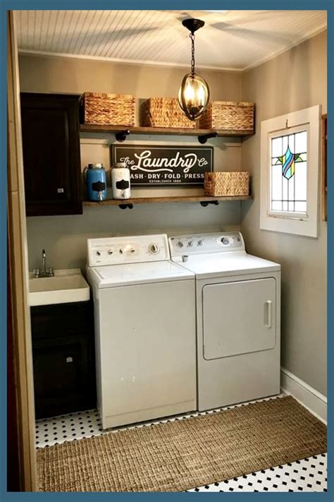 Small Laundry Room Ideas And Photos Of Low Budget Diy Makeovers 2023